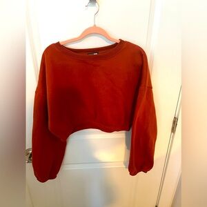 Fashion Nova Crop Sweatshirt 1XL